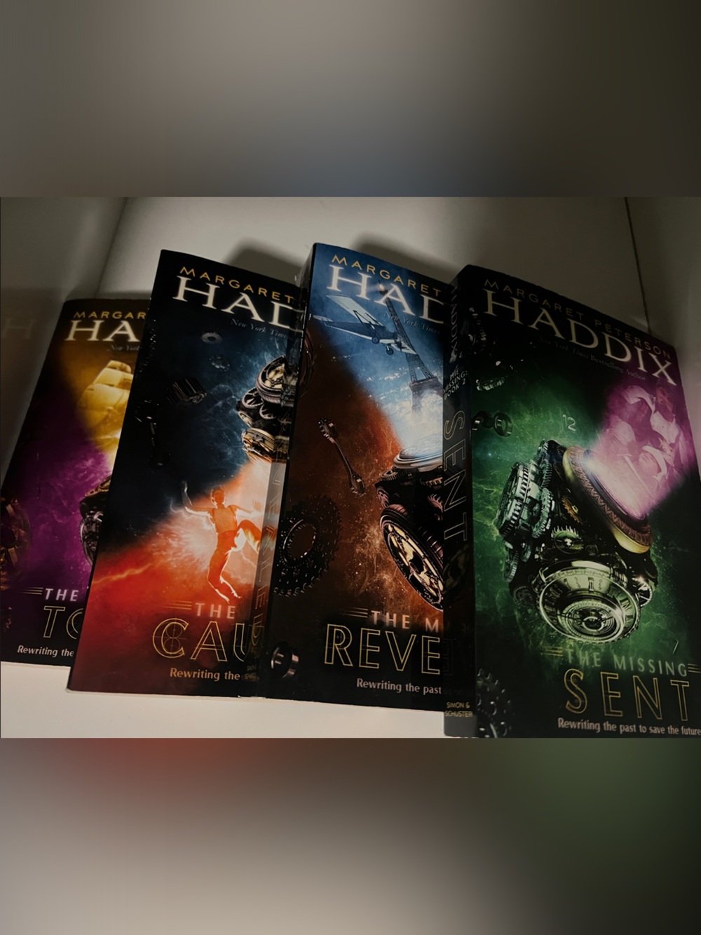 Margaret Haddix The Missing Series - Multicolor Book Set (book 2, 4, 5 and 7)